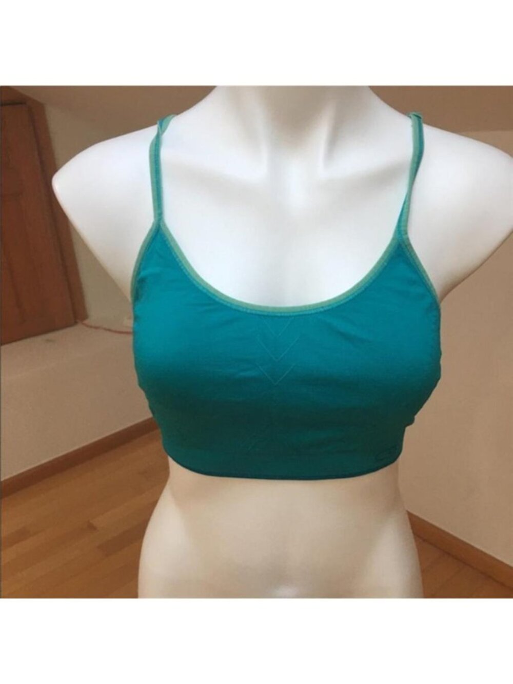 Champion Women's Green and Blue Bra
